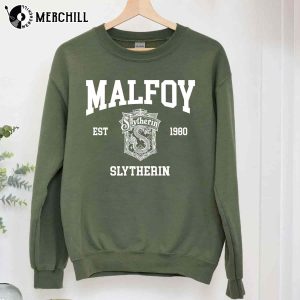 Draco Malfoy Sweatshirt Harry Potter Slytherin Shirt Slytherin Gifts