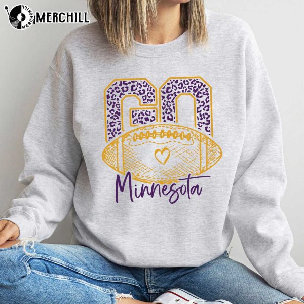Go Minnesota Vikings Long Sleeve T Shirt Vikings Football Gifts