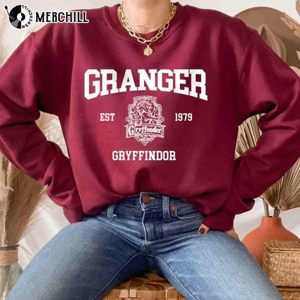 Granger Shirt Gryffindor Gifts Cool Harry Potter Stuff