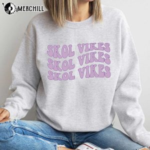Groovy Skol Vikes Womens Minnesota Vikings Shirt Gifts for Vikings Fans 3