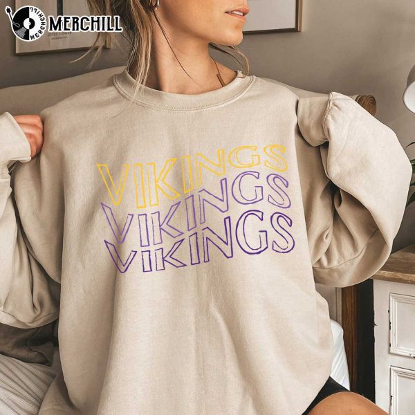 Groovy Womens Minnesota Vikings Shirt Gifts for Vikings Fans