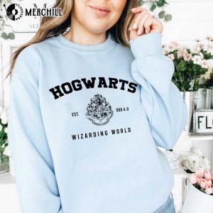 Harry Potter Hogwarts Shirt Wizarding Gifts