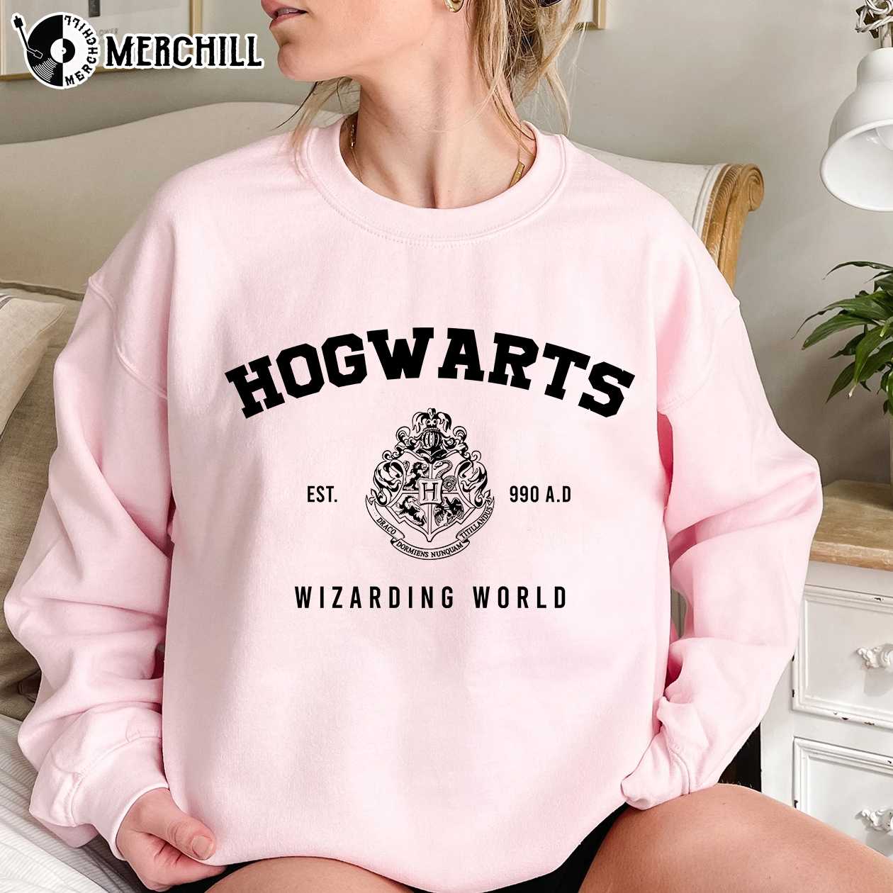 Harry Potter Hogwarts Shirt Wizarding Gifts - Happy Place for Music Lovers