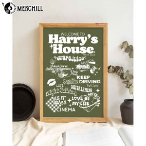 Harry Style Harrys House Poster Gifts for Harry Styles Fans 3