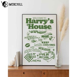 Harry Style Harrys House Poster Gifts for Harry Styles Fans