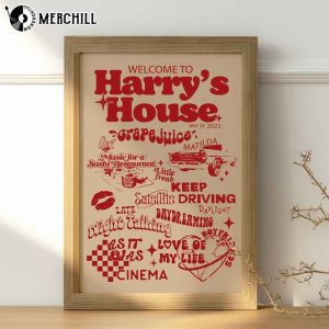 Harry Style Harry's House Poster Gifts for Harry Styles Fans