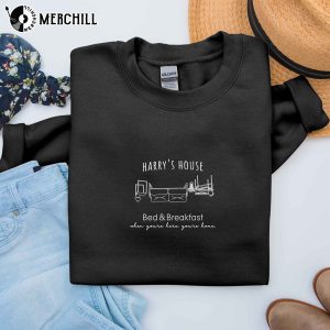 Harry’s House Bed and Breakfast Embroidered Sweatshirt Gifts for Harry Styles fans