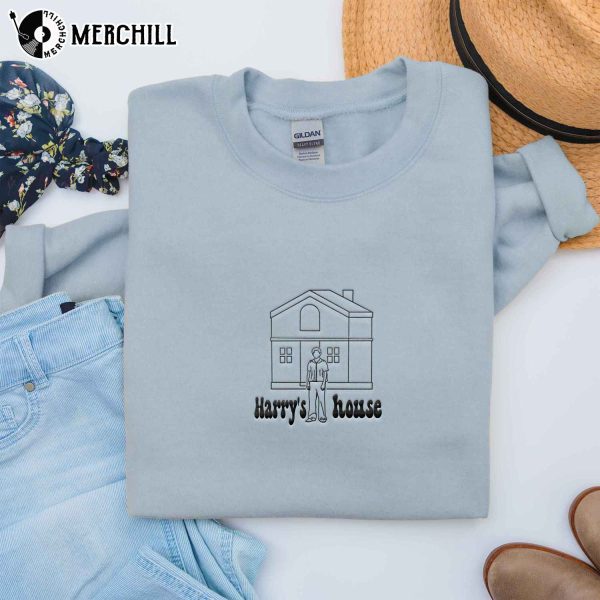 Harry’s House Embroidered Harry Styles Sweatshirt Harry Styles Inspired Gifts
