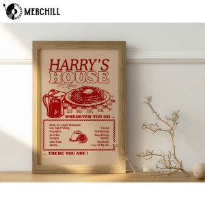 Harrys House Harry Styles Album Poster Best Gifts for Harry Styles Gans