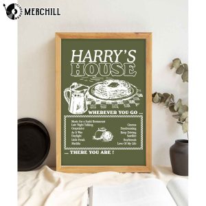 Harry’s House Harry Styles Album Poster Best Gifts for Harry Styles Fans