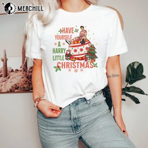 Have Yourself A Harry Little Christmas Sweatshirt Harry Styles Tee Funny Harry Styles Shirts 3