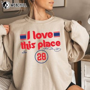 I Love This Place Shirt Alec Bohm Shirt Phillies Gifts for Her 2