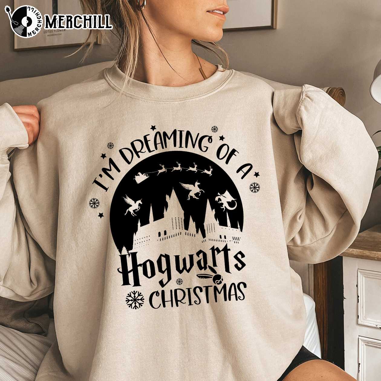 Potter Gryffindor Shirt Womens Gifts for Harry Potter Lovers - Happy Place  for Music Lovers