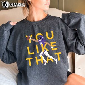 Justin Jefferson T-Shirt You Like That Vikings Shirt Mens Minnesota Vikings Gift