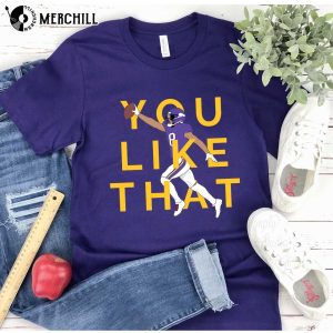 Justin Jefferson T-Shirt You Like That Vikings Shirt Mens Minnesota Vikings  Gift - Happy Place for Music Lovers