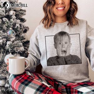 Kevin Home Alone Face Shirt Home Alone Christmas Shirt Presents for 8 Year Olds 3