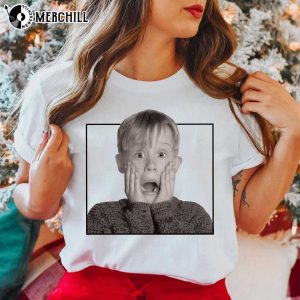 Kevin Home Alone Face Shirt Home Alone Christmas Shirt Presents for 8 Year Olds 4