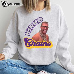 Give Him The Chains Kirk Cousins Shirt Minnesota Vikings T Shirt Gifts for  Vikings Fans - Happy Place for Music Lovers