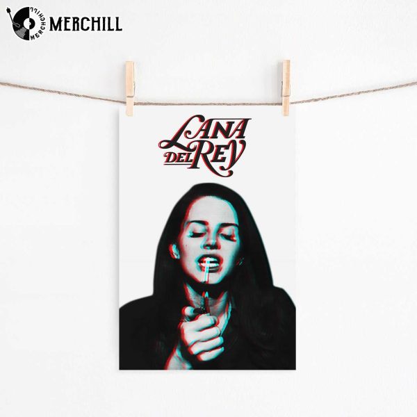 Lana Del Rey Smoking Poster Lana Del Rey Gift Ideas