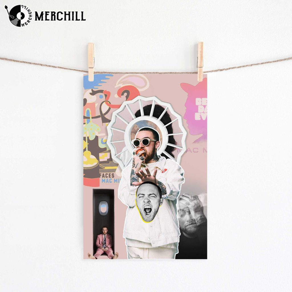 Mac Miller Album Poster Cover Mac Miller Gift Ideas Happy Place for