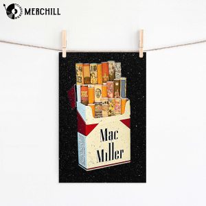 Mac Miller Cigarette Poster Albums Gifts for Mac Miller Fans 3