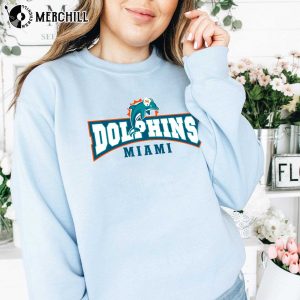 Miami Dolphins Retro Shirt Miami Dolphins Christmas Gifts 4