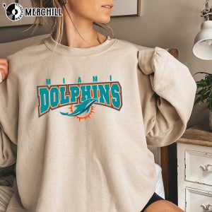 Miami Dolphins Womens Sweatshirt Miami Dolphins Fan Gifts 3
