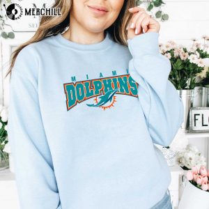 Miami Dolphins Womens Sweatshirt Miami Dolphins Fan Gifts 4