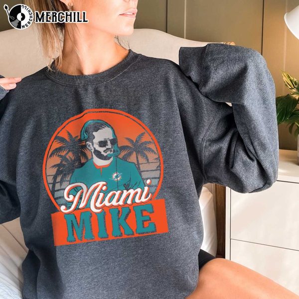 Miami Mike Miami Dolphins Mens Shirts Miami Dolphin Gifts for Him
