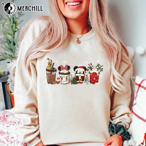 Santa Mickey Shirt, Mickey Mouse Christmas Shirt Womens, Gifts for Disney  Lovers - Happy Place for Music Lovers