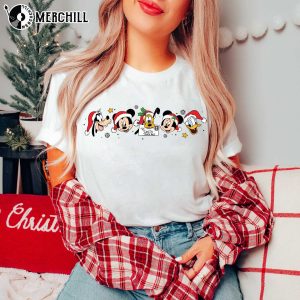 Mickey and Friends Christmas Shirt Mickey Mouse Christmas Shirt Gifts for Disney Lovers 3
