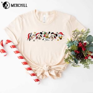 Mickey and Friends Christmas Shirt Mickey Mouse Christmas Shirt Gifts for Disney Lovers 4