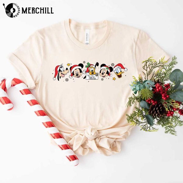 Mickey and Friends Christmas Shirt, Mickey Mouse Christmas Shirt, Gifts for Disney Lovers