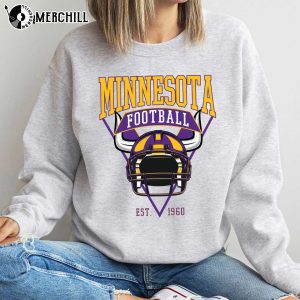 Minnesota Football 1960 Vintage Vikings T Shirt Gifts for Vikings Fans