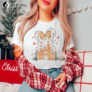 Minnie Mouse Christmas Shirt Disneyland Christmas Shirts Gifts for Disney Lovers 3