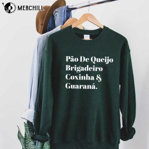 Pão De Queijo Brigadeiro Coxinha Brazil World Cup Shirt 2022