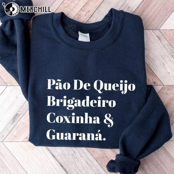 Pão De Queijo Brigadeiro Coxinha Brazil World Cup Shirt 2022