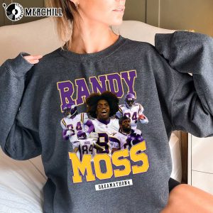 Randy Moss Jersey Youth Vikings T shirt Mens Gifts for Vikings Fans 2
