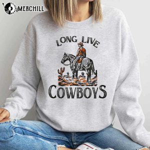 Retro Long Live Cowboys Womens Short Sleeve Western Shirts 2