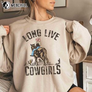 Retro Long Live Cowgirls Shirt Women Western Cowgirl Gift Ideas 2