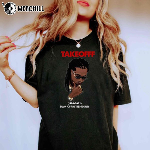 Rip Takeoff Shirt, Thank You For The Memories