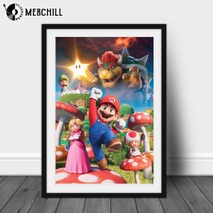Super Mario Bros Movie Poster Gifts for Mario Lovers