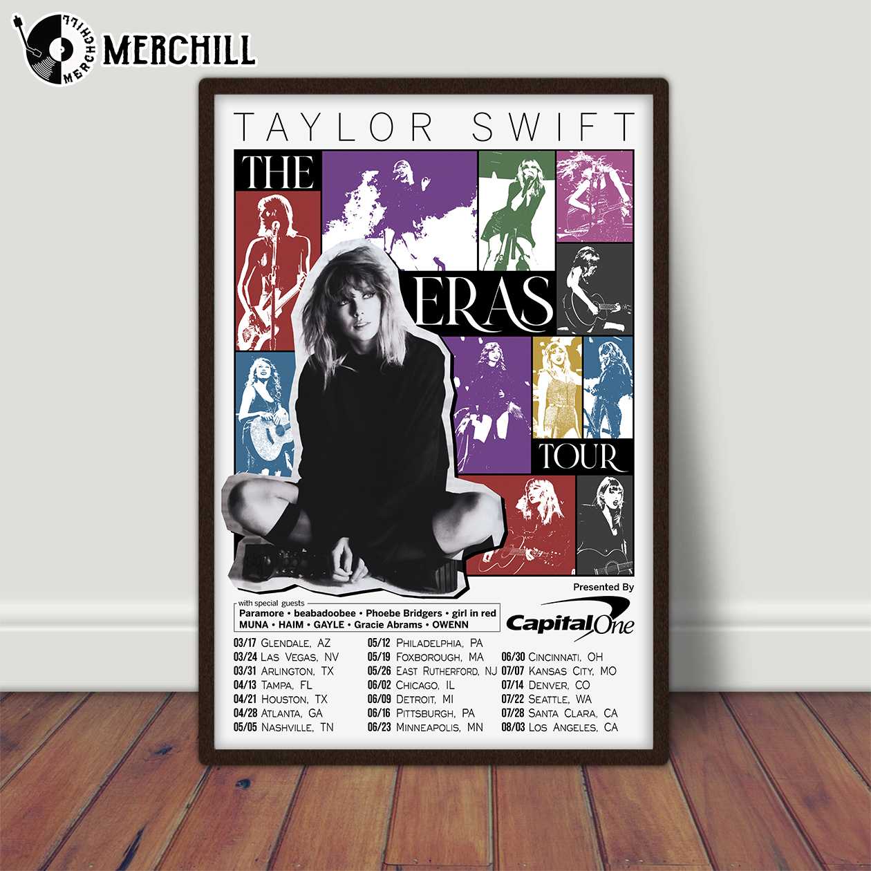 Taylor Swift Eras Poster Tour Gifts for Swifties - Happy Place for Music  Lovers