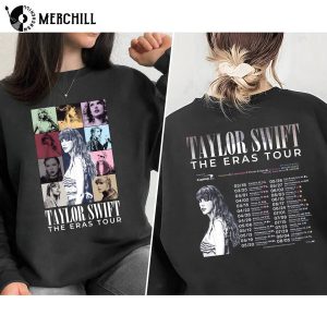 Taylor The Eras Two Sides Sweatshirt The Eras Tour Vintage