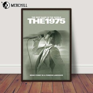 The 1975 Being Funny in A Foreign Language Poster The 1975 Gift Ideas 2