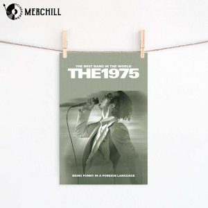 The 1975 Being Funny in A Foreign Language Poster The 1975 Gift Ideas 3