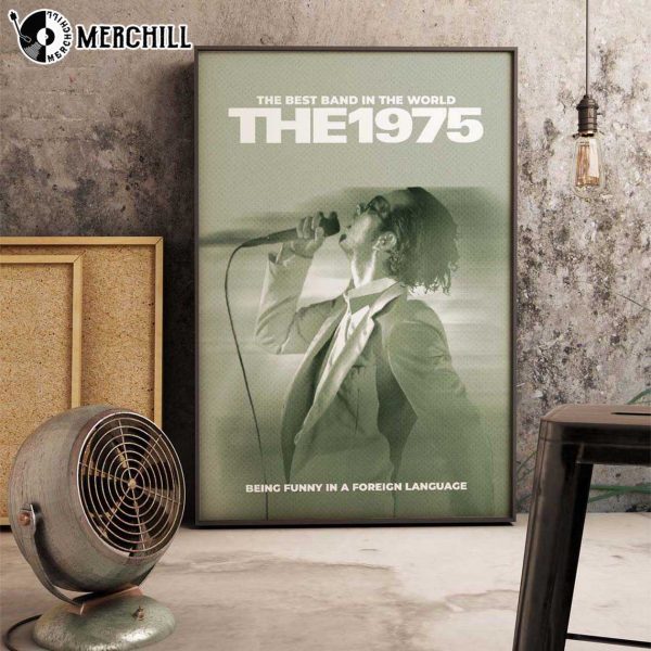 The 1975 Being Funny in A Foreign Language Poster The 1975 Gift Ideas
