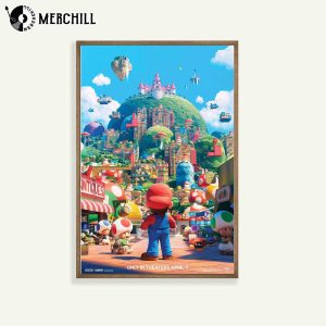 The Super Mario Bros Movie Poster Gifts for Mario Lovers 3