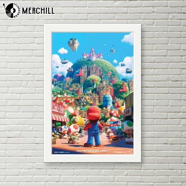 The Super Mario Bros Movie Poster Gifts for Mario Lovers
