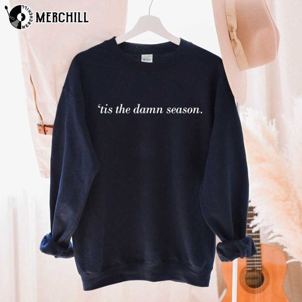 Tis the Damn Season Vintage Taylor Swift Shirt Christmas Gifts for Taylor Swift Fans